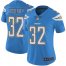 Nike Los Angeles Chargers #32 Nasir Adderley Electric Blue Alternate Womens Stitched NFL Vapor Untouchable Limited Jersey