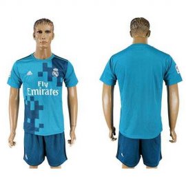 Real Madrid Blank Sec Away Soccer Club Jersey