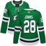 Adidas Dallas Stars #28 Stephen Johns Green Home Authentic Womens Stitched NHL Jersey