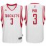 Houston Rockets #3 Chris Paul Home White New Swingman Stitched NBA Jersey