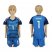 Argentina #1 Romero Blue Goalkeeper Kid Soccer Country Jersey