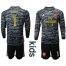 Arsenal #1 Leno Black Long Sleeves Kid Soccer Club Jersey