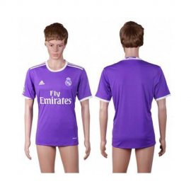Real Madrid Blank Away Soccer Club Jersey