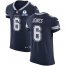 Nike Dallas Cowboys #6 Chris Jones Navy Blue Team Color Mens Stitched With Established In 1960 Patch NFL Vapor Untouchable Elite Jersey