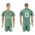 Real Madrid #13 K.Casilla Green Goalkeeper Soccer Club Jersey