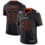 Nike Denver Broncos #30 Phillip Lindsay Lights Out Black Mens Stitched NFL Limited Rush Jersey