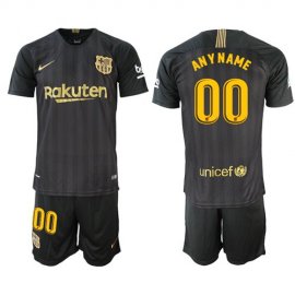 Barcelona Personalized Black Soccer Club Jersey
