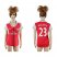 Womens Arsenal #23 Welbeck Home Soccer Club Jersey