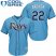 Tampa Bay Rays #22 Chris Archer Light Blue Cool Base Stitched Youth MLB Jersey