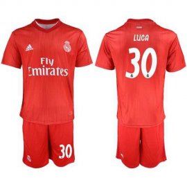 Real Madrid #30 Luca Third Soccer Club Jersey