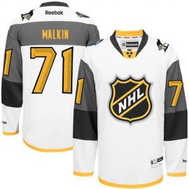 Pittsburgh Penguins #71 Evgeni Malkin White 2016 All-Star Stitched NHL Jersey