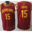 Cleveland Cavaliers 15 Irving Red Jerseys Cheap