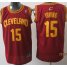 Cleveland Cavaliers 15 Irving Red Jerseys Cheap
