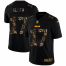Buffalo Buffalo Bills #17 Josh Allen Mens Black Nike Flocked Lightning Vapor Limited NFL Jersey
