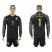 Brazil #1 Alisson Black Goalkeeper Long Sleeves Soccer Country Jersey