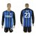 Inter Milan #23 Eder Home Long Sleeves Soccer Club Jersey