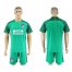 Atletico Madrid Blank Green Goalkeeper Soccer Club Jersey