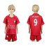 Leicester City #9 Vardy Away Kid Soccer Club Jersey