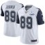 Nike Dallas Cowboys #89 Blake Jarwin White Mens Stitched With Established In 1960 Patch NFL Limited Rush Jersey