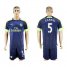 Arsenal #5 Gabriel Sec Away Soccer Club Jersey