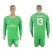 Real Madrid #13 K.Casilla Green Goalkeeper Long Sleeves Soccer Club Jersey