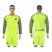 Barcelona Blank Shiny Green Goalkeeper Long Sleeves Soccer Club Jersey