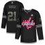 Adidas Washington Capitals #21 Dennis Maruk Black Authentic Classic Stitched NHL Jersey
