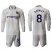 Chelsea #8 Barkley Away Long Sleeves Soccer Club Jersey