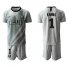 Paris Saint-Germain #1 K.Navas Grey Goalkeeper Soccer Club Jersey