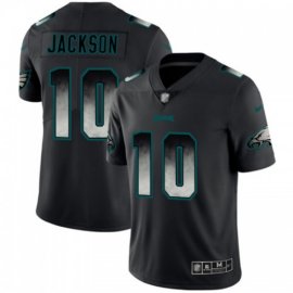 Nike Philadelphia Eagles #10 DeSean Jackson Black Mens Stitched NFL Vapor Untouchable Limited Smoke Fashion Jersey