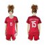Womens Portugal #15 Andre Gomes Home Soccer Country Jersey