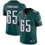 Nike Philadelphia Eagles #65 Lane Johnson Midnight Green Team Color Youth Stitched NFL Vapor Untouchable Limited Jersey
