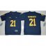 Youth Michigan Wolverines #21 Desmond Howard Navy Blue Jordan Brand Stitched NCAA Jersey