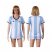 Womens Argentina Blank Home Soccer Country Jersey