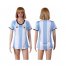Womens Argentina Blank Home Soccer Country Jersey