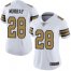 Nike New Orleans Saints #28 Latavius Murray White Womens Stitched NFL Limited Rush Jersey