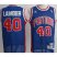 Detroit Pistons 40 Bill Laimbeer Blue Throwback M&N NBA Jersey Cheap