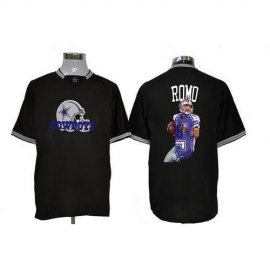 Nike Dallas Cowboys #9 Tony Romo Black Mens NFL Game All Star Fashion Jersey