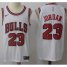 Mens Nike Chicago Bulls #23 Michael Jordan White NBA Swingman Association Edition Jersey