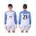 USA #21 Chandler Home Long Sleeves Soccer Country Jersey