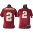 Kids FSU 2 Deion Sanders Red NCAA Jerseys