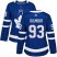 Adidas Toronto Maple Leafs #93 Doug Gilmour Blue Home Authentic Womens Stitched NHL Jersey