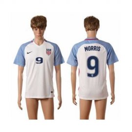 USA #9 Morris Home Soccer Country Jersey