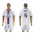 Lyon #6 Henry Home Soccer Club Jersey