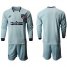 Atletico Madrid Blank Third Long Sleeves Soccer Club Jersey