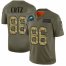 Philadelphia Eagles #86 Zach Ertz Mens Nike 2019 Olive Camo Salute To Service Limited NFL Jersey