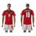 Austria #10 Junuzovic Red Home Soccer Country Jersey