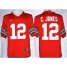 Ohio State Buckeyes 12 Cardale Jones Red Diamond Quest Stitched NCAA Jersey