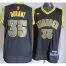 Oklahoma City Thunder #35 Kevin Durant Black Electricity Fashion Revolution 30 Swingman NBA Jerseys Cheap