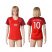 Womens Portugal #10 Rui Costa Home Soccer Country Jersey